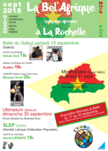 La Bel'Afrique - Quinzaine Africaine à La Rochelle @ La Rochelle