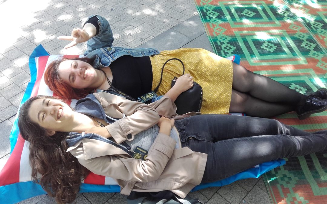 Clémentine et Clara sur un nouveau départ
