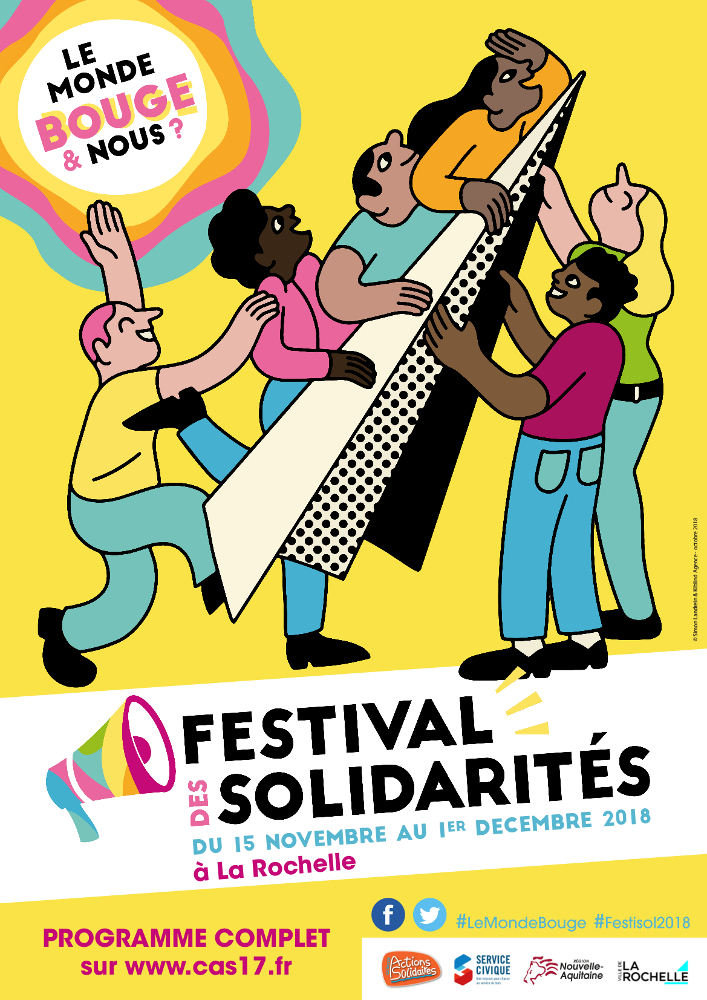 Affiche Festival des solidarités 2018
