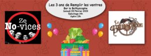 Les 3 ans de RVPP @ Le Bathyscaphe La Rochelle