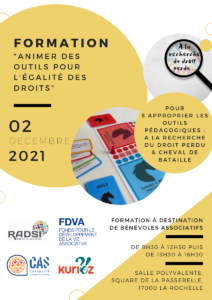 Formation "animer des outils pour l'égalité des droits". @ Salle Polyvalente (Marie Annexe de Mireuil). | La Rochelle | Nouvelle-Aquitaine | France