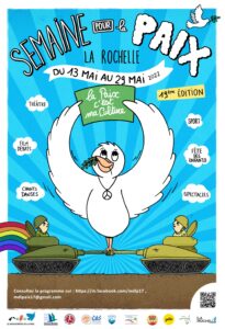 Semaine Pour la Paix 13 au 29 mai 2022 @ La Rochelle