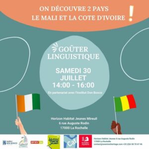 Goûter linguistique Mali et Côte d'Ivoire
