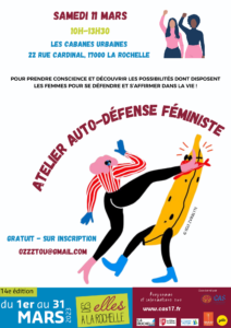 Atelier auto-défense féministe @ les Cabanes Urbaines | La Rochelle | Nouvelle-Aquitaine | France