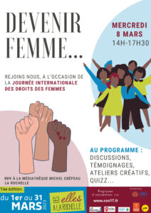 Devenir femme... @ Médiathèque Michel-Crépeau | La Rochelle | Nouvelle-Aquitaine | France
