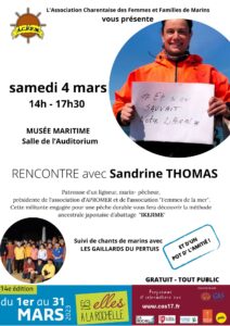 RENCONTRE avec Sandrine THOMAS @ Musée Maritime de la Rochelle | La Rochelle | Nouvelle-Aquitaine | France