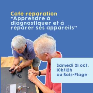 Café Réparation sur l'ile de Ré @ Salle communale du Bois-Plage en Ré | Le Bois-Plage-en-Ré | Nouvelle-Aquitaine | France