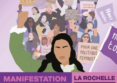 Mobilisations autour de la lutte contre les violences sexistes et sexuelles sur l’Agglo Rochelaise