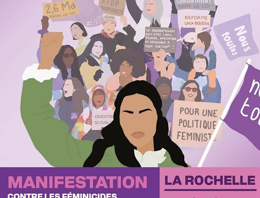 Mobilisations autour de la lutte contre les violences sexistes et sexuelles sur l&rsquo;Agglo Rochelaise