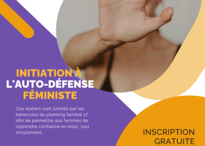 Mise en place d’ateliers d’autodéfense féministe dès la rentrée