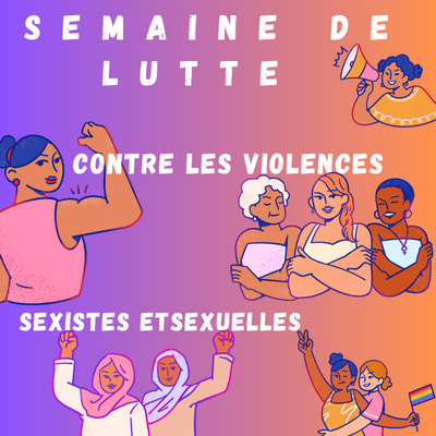 Semaine de lutte contre les violences sexistes et sexuelles sur la Rochelle et en Charente Maritime