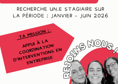 Le CAS recherche un.e stagiaire en appui à la coordination d’interventions en entreprise