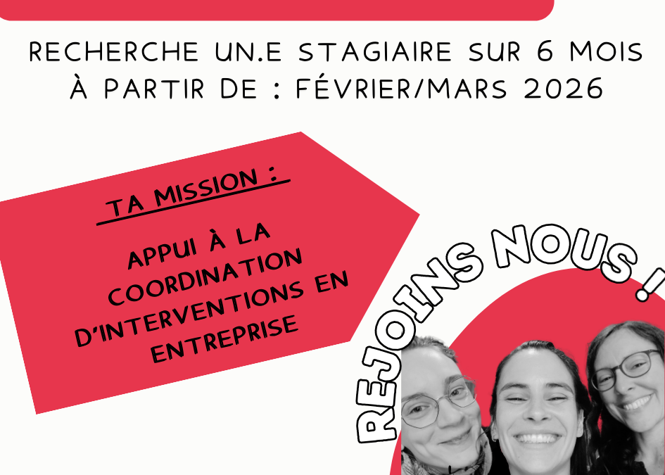 Le CAS recherche un.e stagiaire en appui à la coordination d’interventions en entreprise