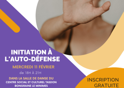 Mise en place d&rsquo;ateliers d&rsquo;autodéfense féministe dès la rentrée